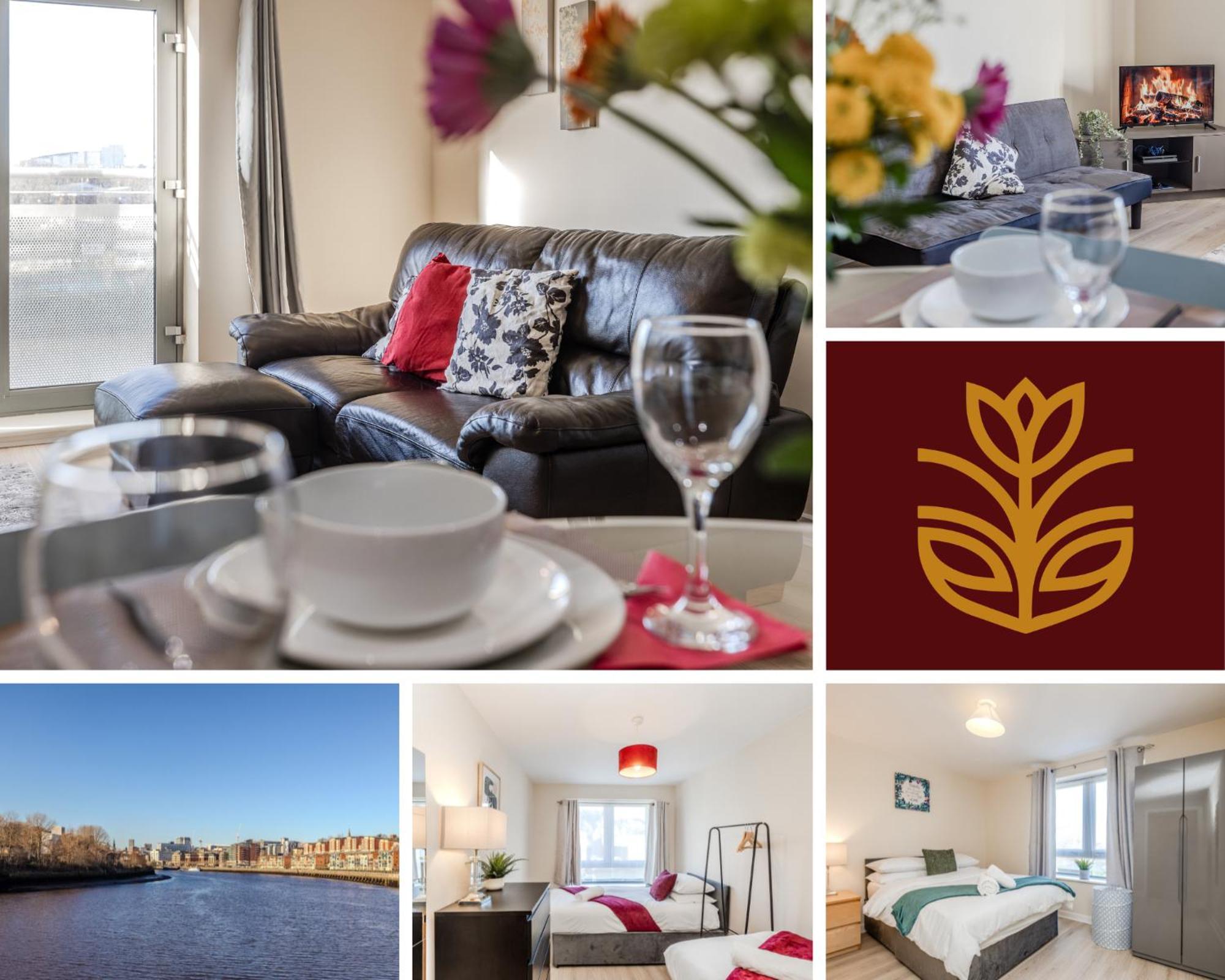 Apartment Waterfront Quayside With Secure Parking & Lift, Ideal For Mobility Users *